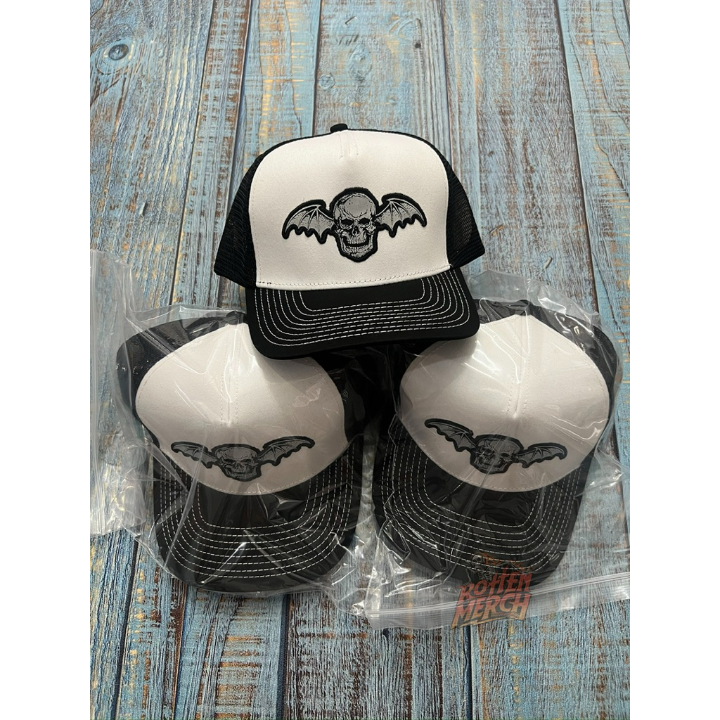 Topi Trucker Hat Avenged Sevenfold - Death Bat A7X World Official Merchandise