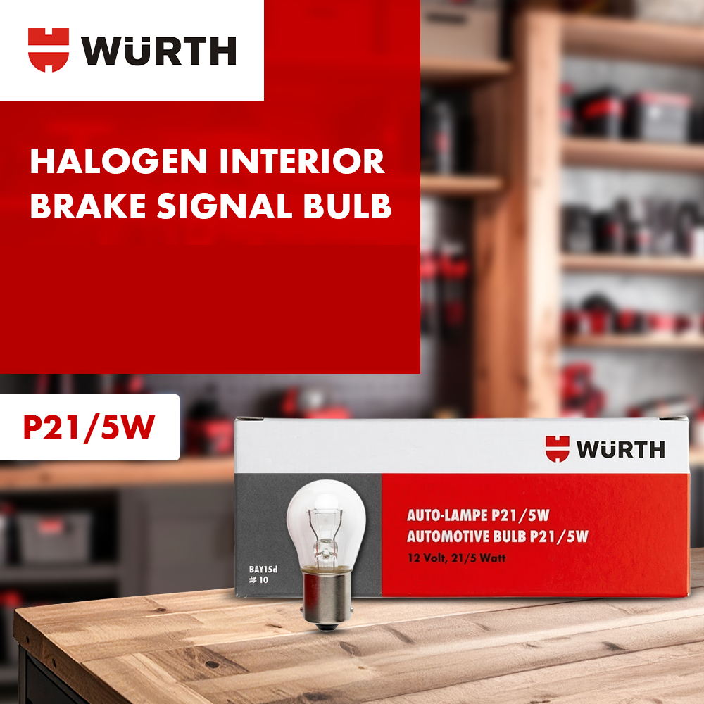 Wurth Halogen Signal Bulb - Lampu Rem & Sein
