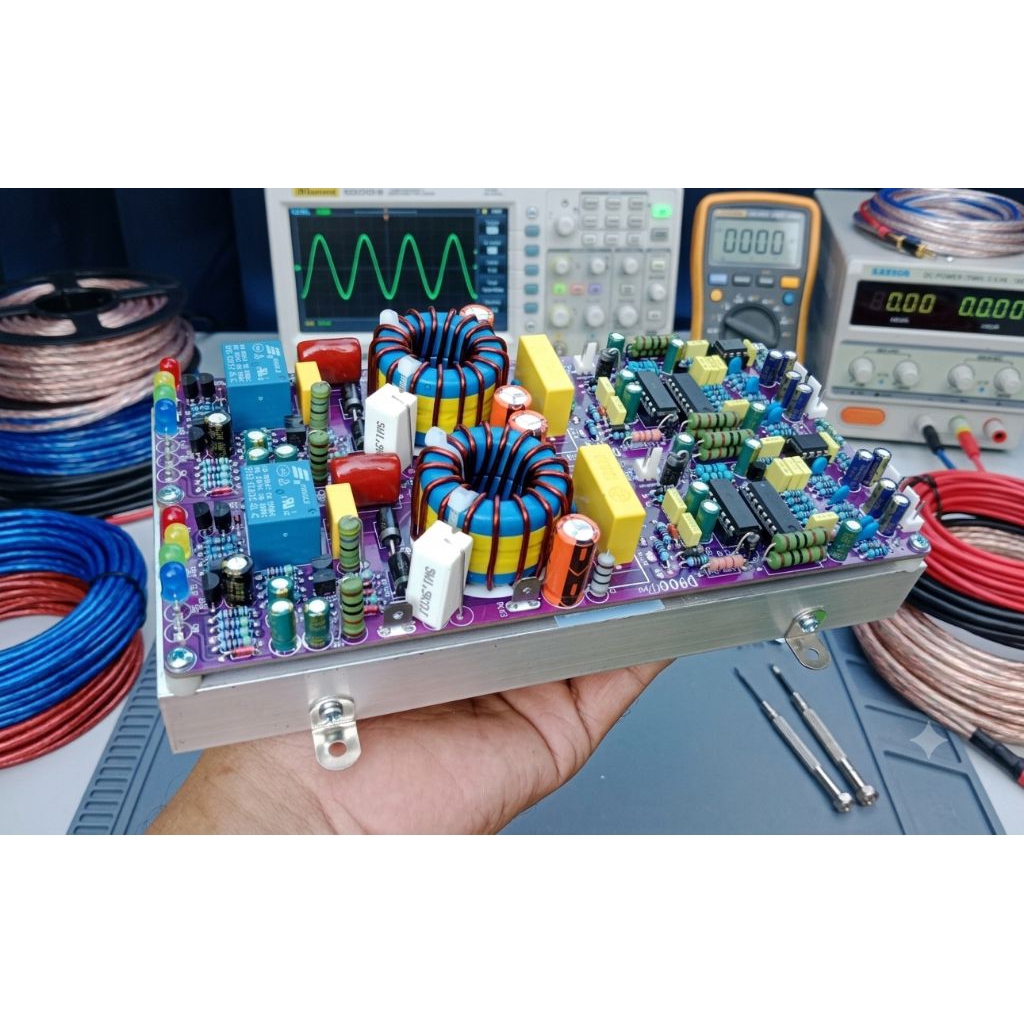 Kit Amplifier Class D  D900 Pro Input Balance | Driver Amplifier D900 pro input balance  | Nusagara2