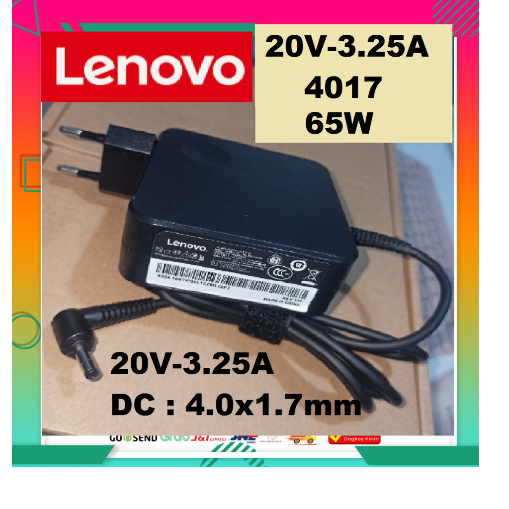Original Casan Charger Adaptor Lenovo Yoga 520-14 YOGA 520-14IKB YOGA520-14IKB 20V-3.25A 4017