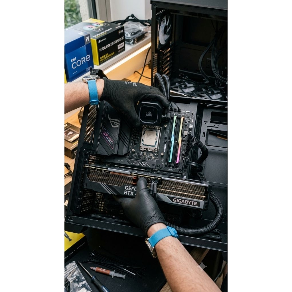 PC 1 Set  Rakitan Untuk Lumion 3D high end PC Editting Video