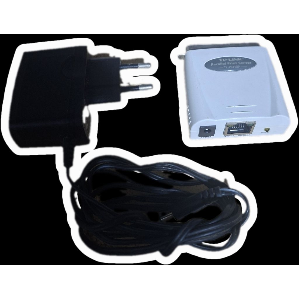 Tplink TL_PS110P parallel print server unit adaptor