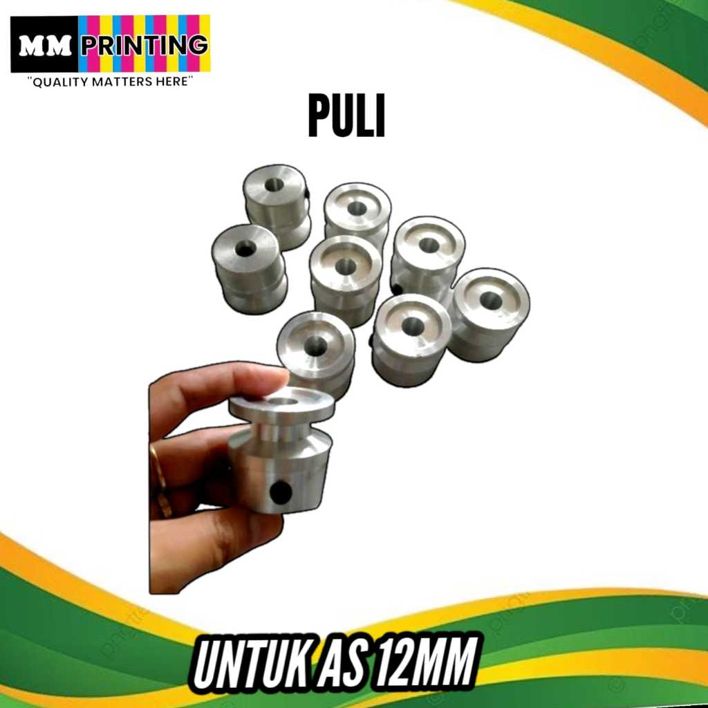 pully untuk as 12 mm mesin harum manis kecil