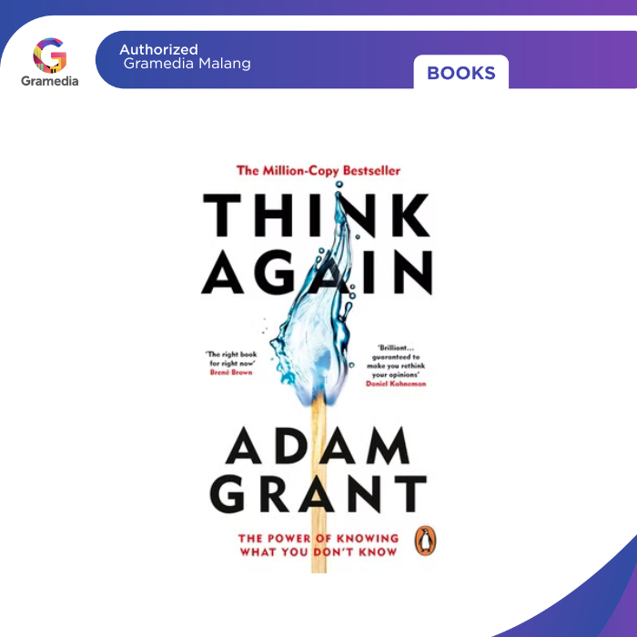 Gramedia Malang - Think Again (Import)
