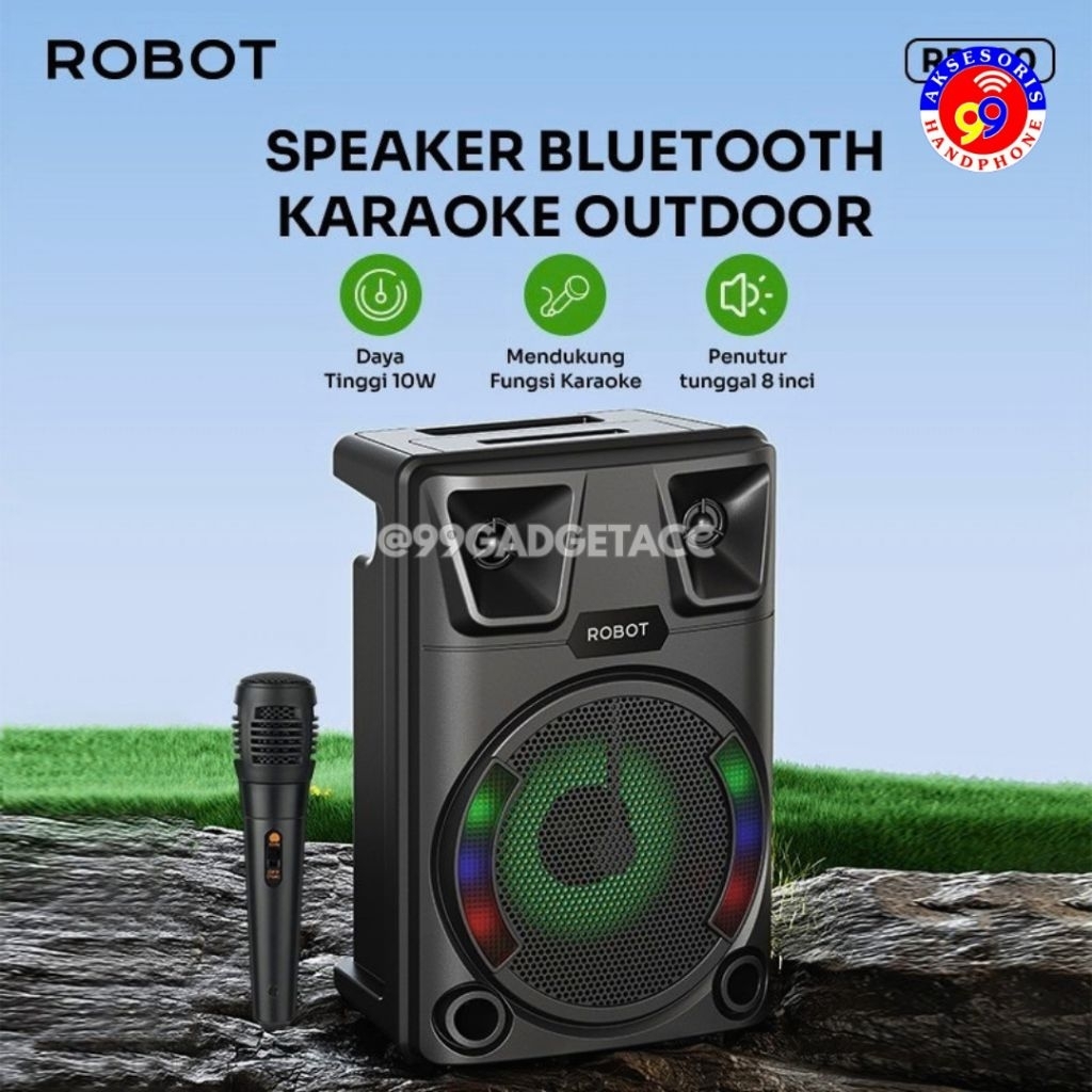 SPEAKER BLUETOOTH ROBOT RB700+ MIC