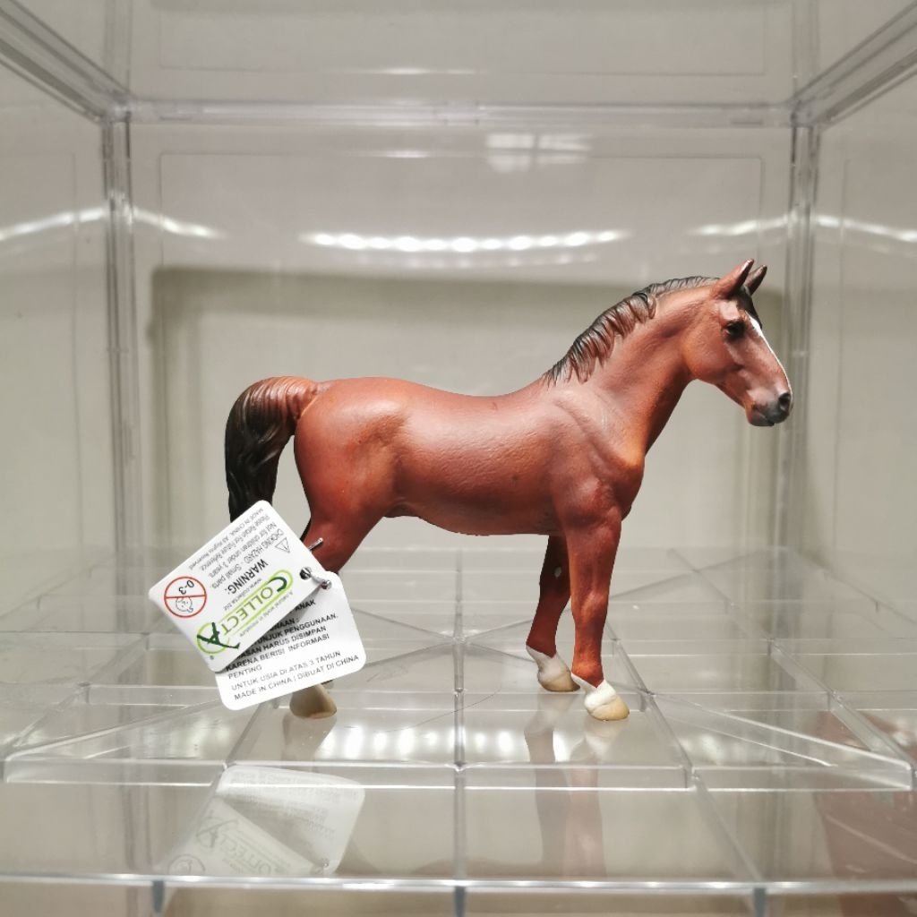 Collecta Animal Hackney Stallion Chestnut | Mainan Collecta | Mainan Kuda