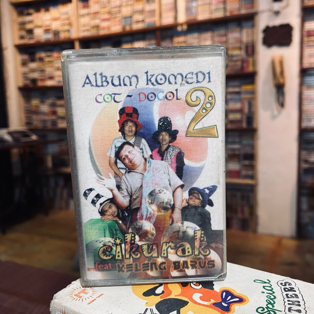 Kaset Pita Album Komedi Cikurak Ft. Keleng Barus - Tokeh Gundur