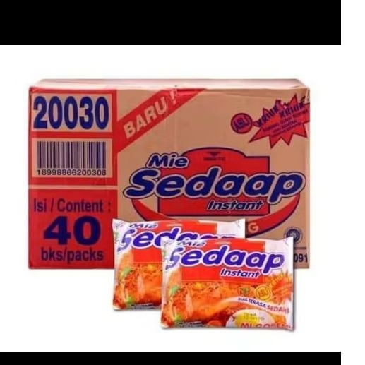 MIE INSTAN GORENG SEDAP INDOMIE INTERMIE ECER