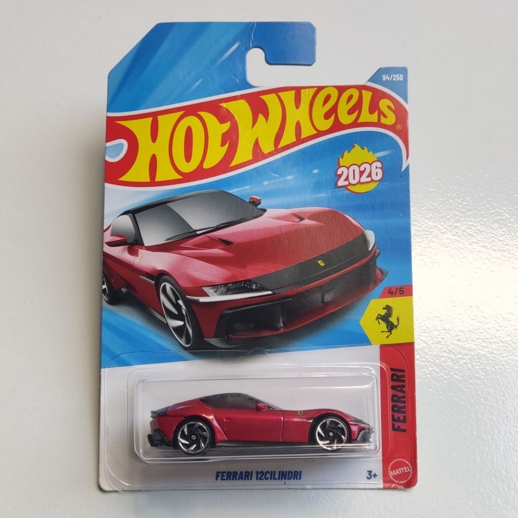 Hot Wheels Ferrari 12 Cilindri Red - HW FERRARI
