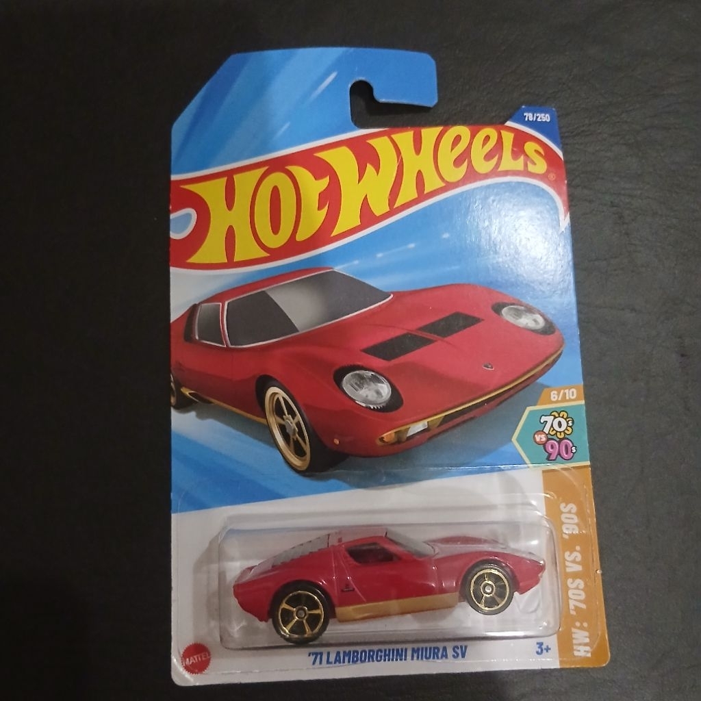 Hotwheels Lamborghini Miura SV