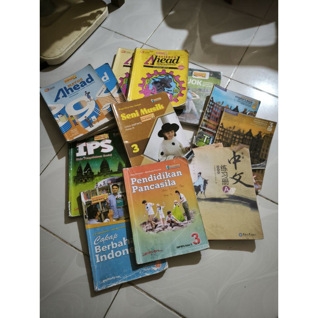 buku sekolah sekolah cinta budaya cinbud  penerbit kurikulum merdeka kelas 9 atau kelas IX