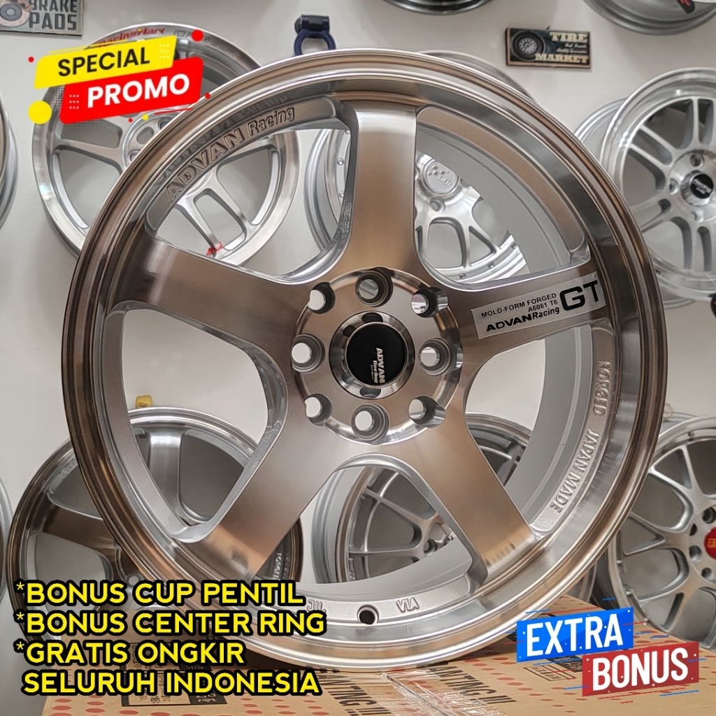 (Spesial promo) velg mobil Advan GT R16 (baru)