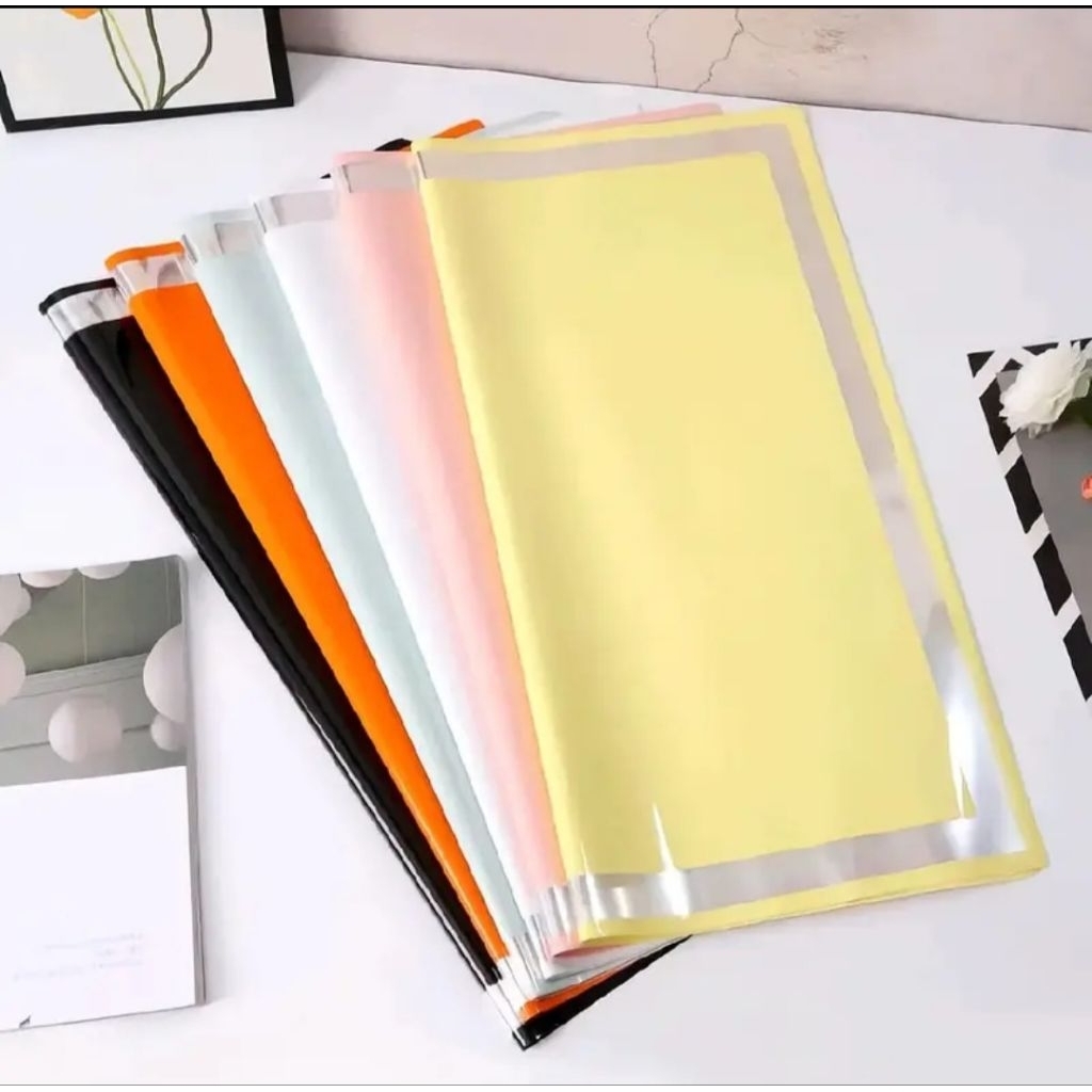 [10 Lembar] Kertas Cellophane Glossy Kertas Buket isi