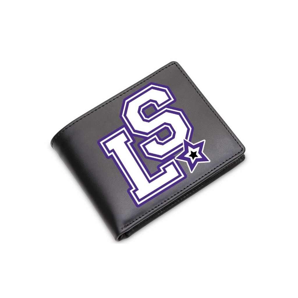 Dompet pria losantos purple ls free sticker