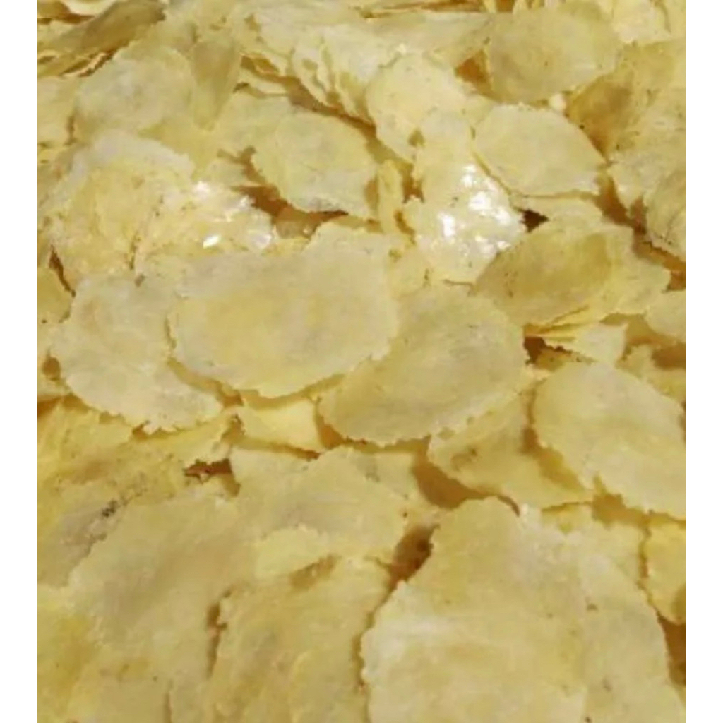 Emping Mlinjo Asli Yogyakarta - Mentah, 100% Mlinjo, Kering, Camilan Lezat, SUPER RENYAH