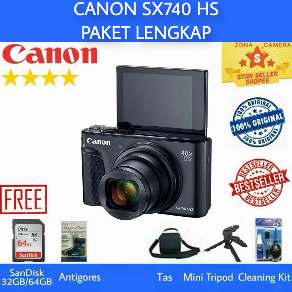 [NEW] CANON POWERSHOT SX740 HS / CANON SX740 HS / CANON SX740HS DIGITAL POCKET
