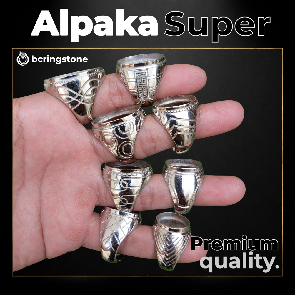 GROSIR CINCIN RING EMBAN ALPAKA SUPER