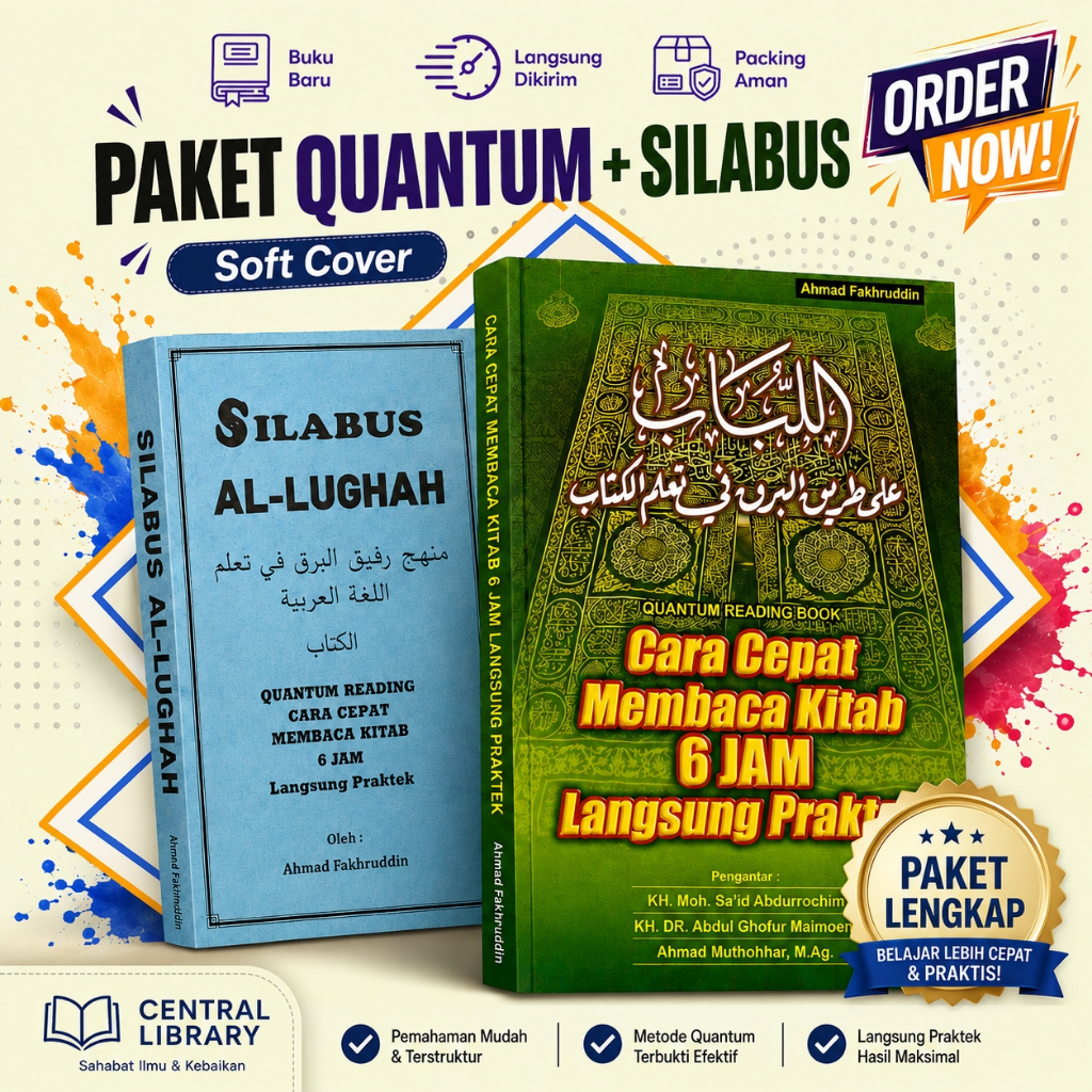 Buku Cara Cepat Membaca Kitab 6 Jam Langsung Praktek / Cara Cepat Membaca Kitab 6 Jam Langsung Prakt