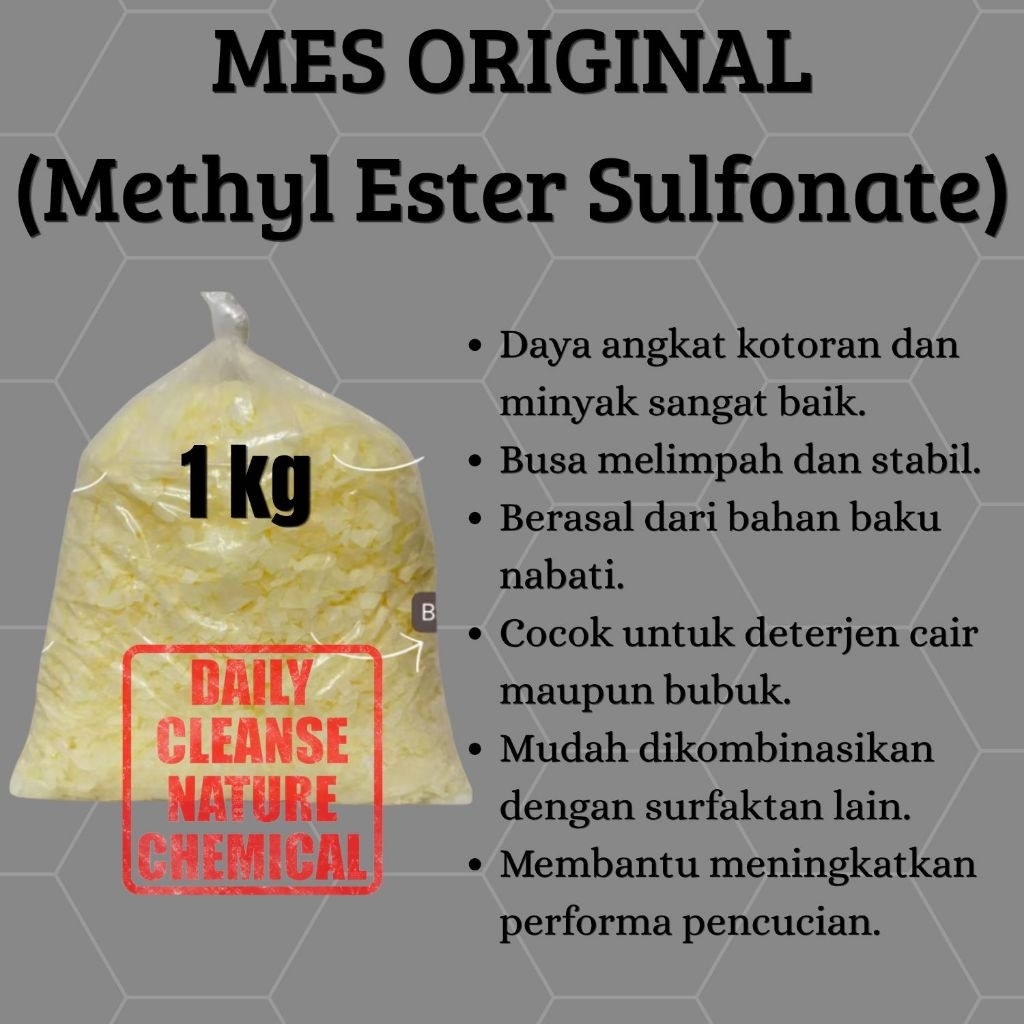 MES FLAKE ORIGINAL WILMAR - BAHAN SABUN Ramah Lingkungan