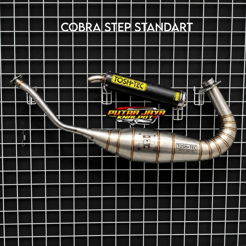Knalpot Ninja R RR SS TOSTECH Exhaust 2 Tak 150 Carbon Serat Asli