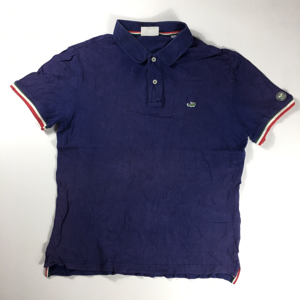 Kaos kerah lengan pendek cartelo navy