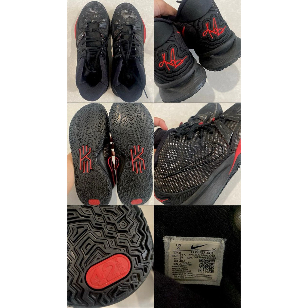 Preloved Sepatu basket NIKE Kyrie 7 EP Black