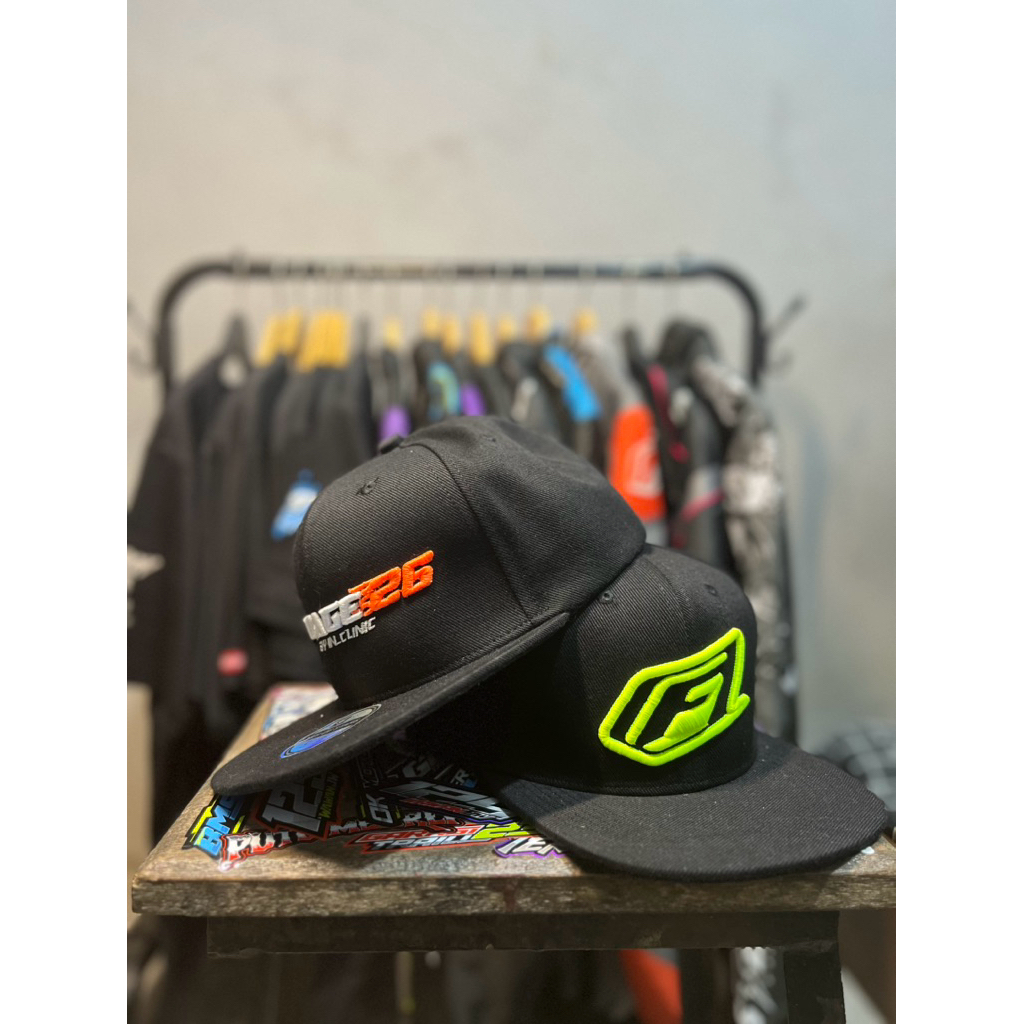 TOPI CUSTOM BORDIR MODEL SNAPBACK