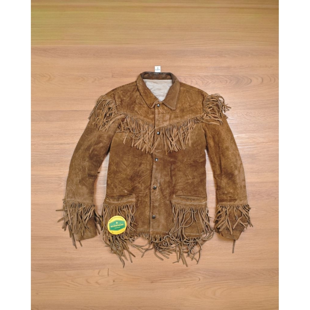 vintage leather western jacket