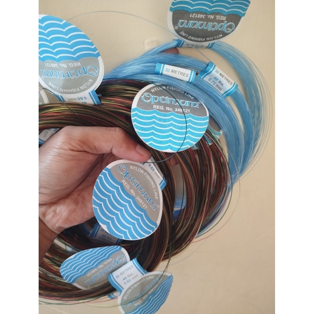 SENAR PANCING MAMBO BIRU OPTIMUM - SENAR PANCING PER 1 IKAT