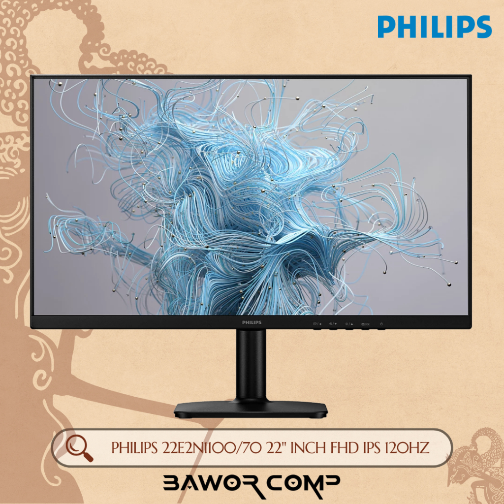 Monitor LED Philips 22E2N1100/70 22" Gaming Monitor - FHD IPS 120Hz 4ms 102% SRGB 22 Inch