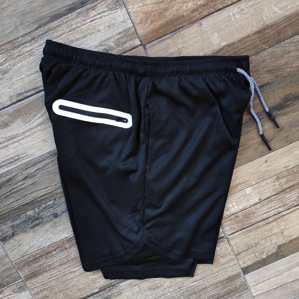 CELANA PENDEK RUNNING / LARI 2in1 SIZE L PRELOVED