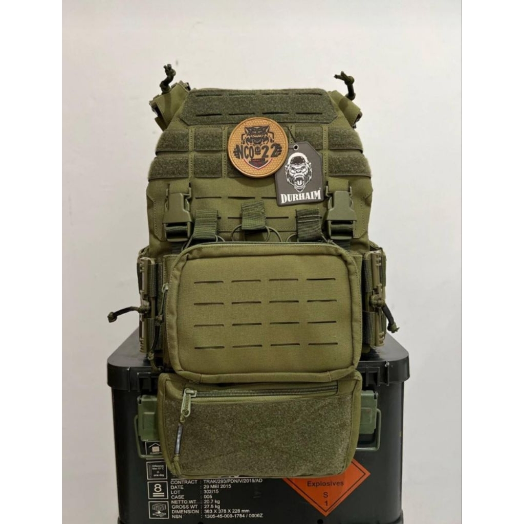 ROMPI BODYVEST GREEN VIPER DURHAIM