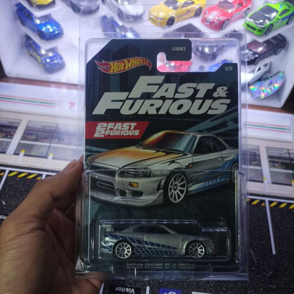 HOTWHEELS NISSAN SKYLINE R34 FAST FURIOUS
