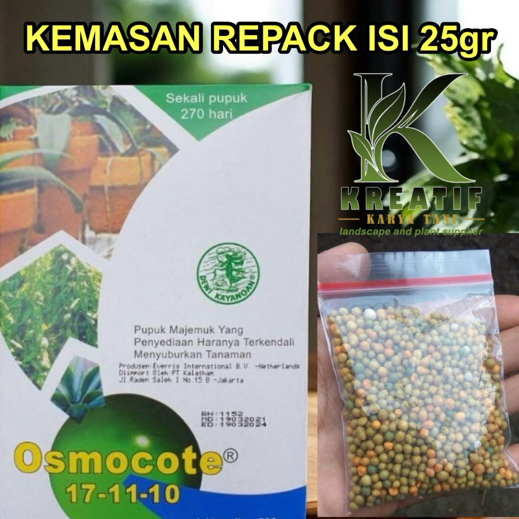 Pupuk osmocote dekastar 17 11 10 - Osmocote dekastar 17 11 10