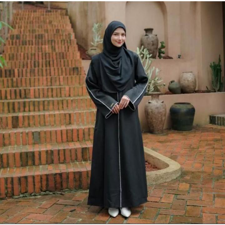 Bilqis Abaya / Abaya Umroh / Abaya Jumbo Kekinian / Abaya syar'i / Abaya Haji / Abaya Cantik Nyaman 