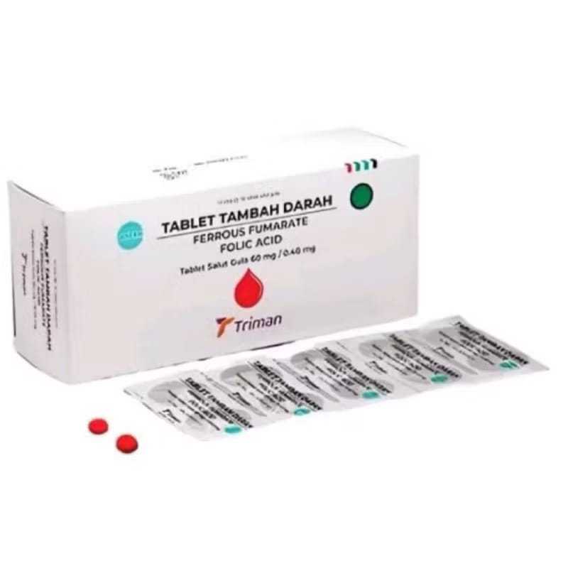Tablet Tambah darah (1strip 10 Tablet) Suplemen penambah darah