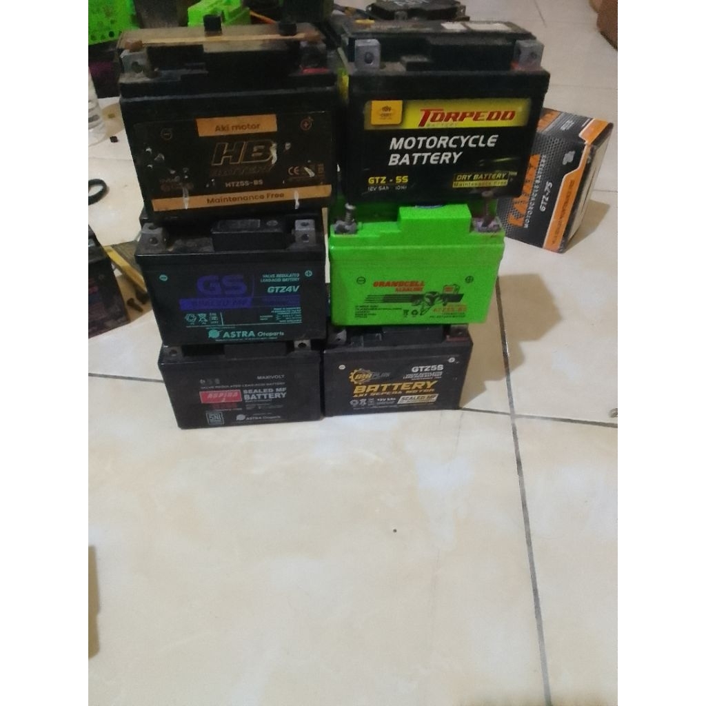 aki bekas buat lampu emergency