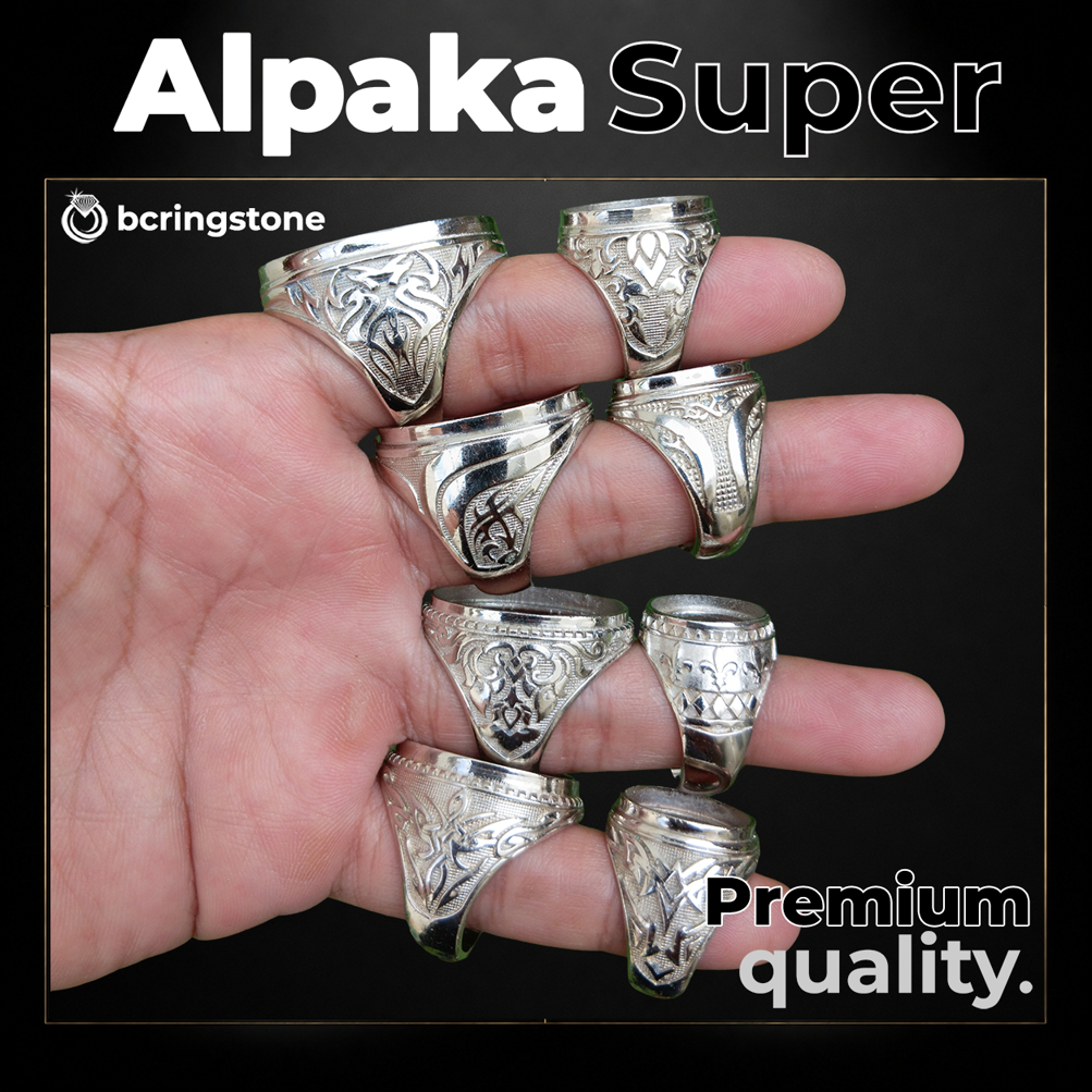 GROSIR RING EMBAN CINCIN ALPAKA SUPER