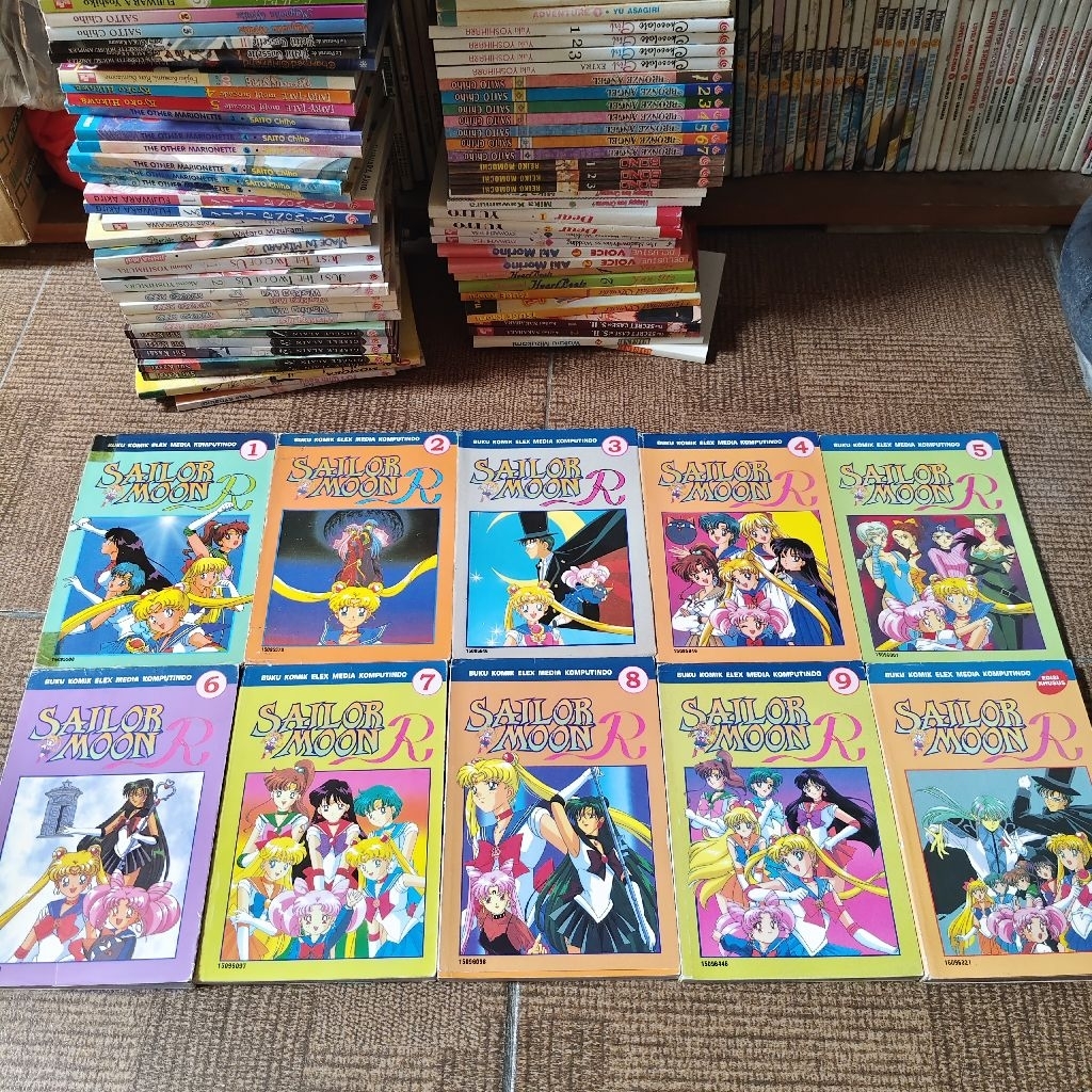 Komik Sailor Moon R 1-9 + Khusus Berwarna