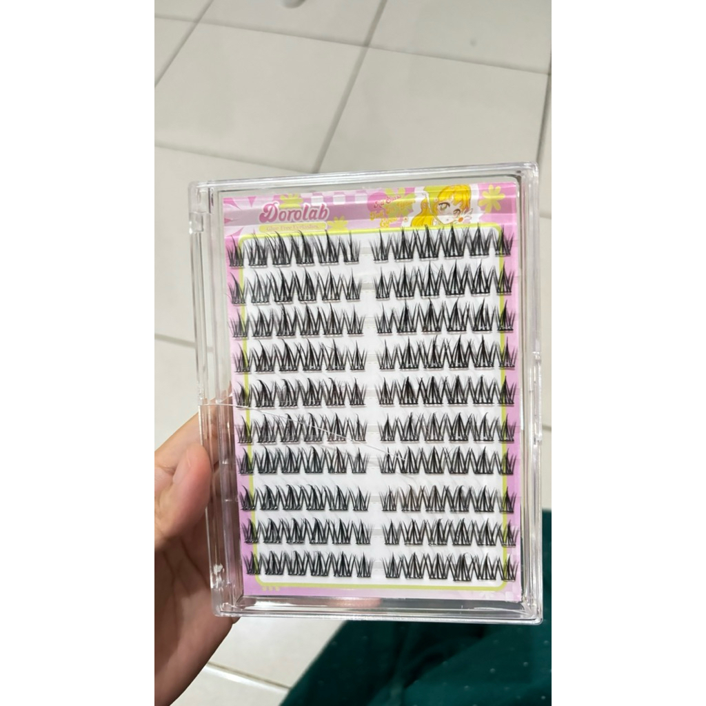 DOROLAB Individual Lashes 09 Baby Cosmic No Glue Eyelashes [NEW]