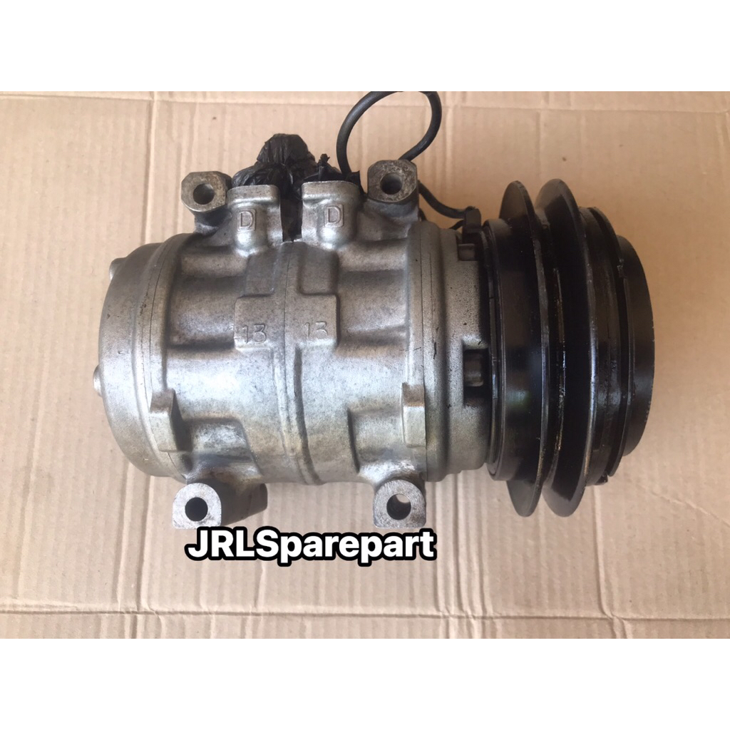 Kompresor Compressor AC 13 10P 13C Futura Kijang Original Denso