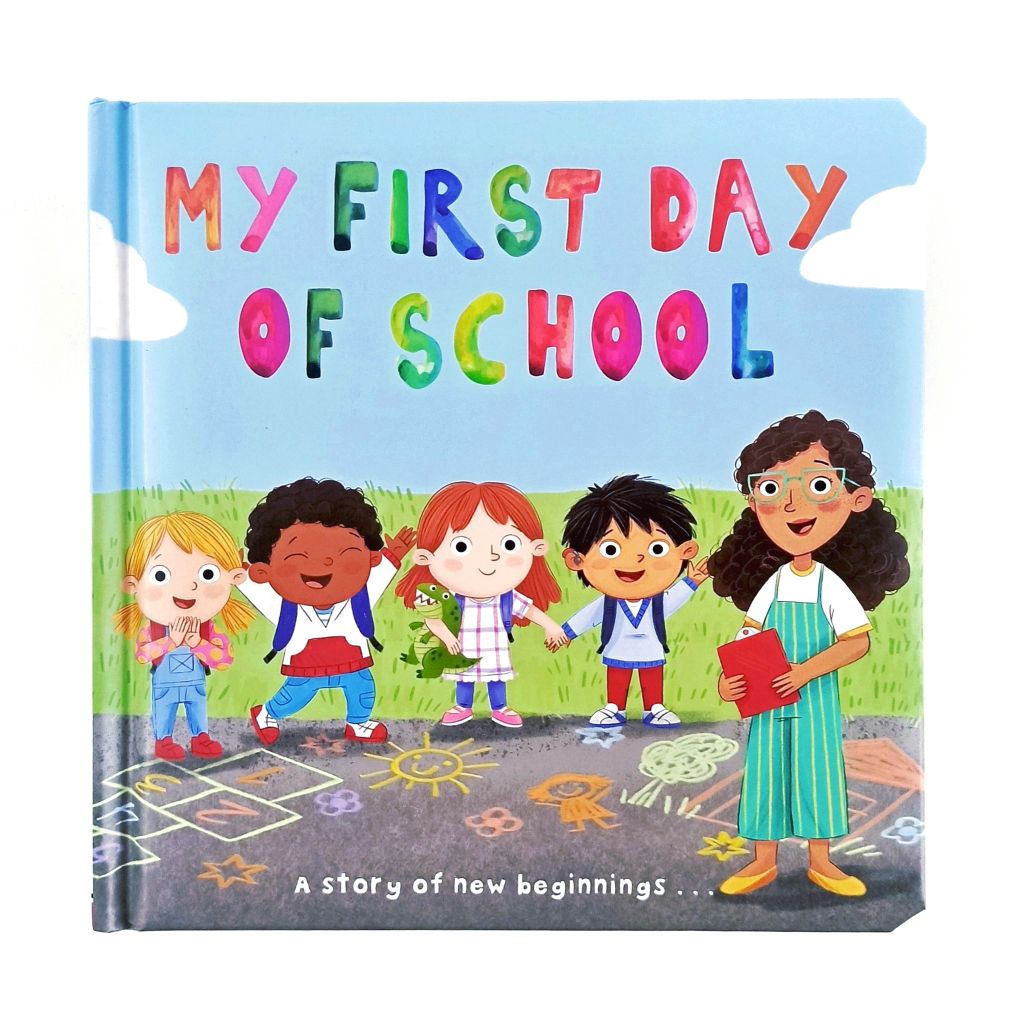 ORIGINAL Igllo Books My First Day Of School - Mini Padded Story Book - Leon Books