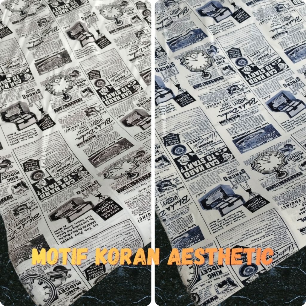 Kain katun rayon premium motif Koran Aesthetic/rayon best quality