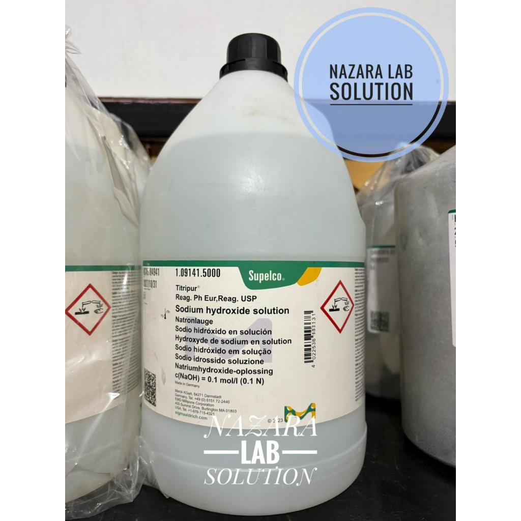 SODIUM HYDROXIDE SOLUTION 0.1 MOL/L MERCK 109141 5L