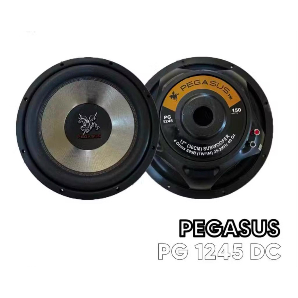 Subwoofer 12  inch Pegasus PG 1245 DC 150 watt original