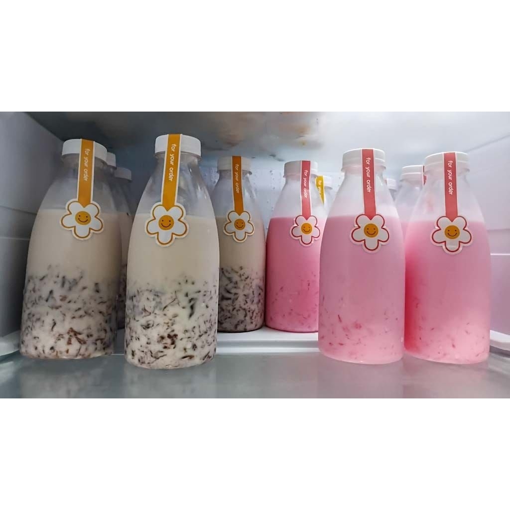 Es Lumut Premium Coklat&Stroberi