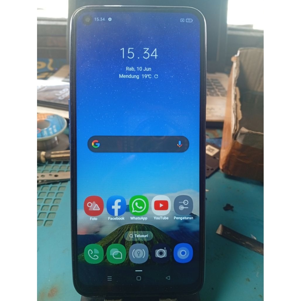 handphone second oppo a54