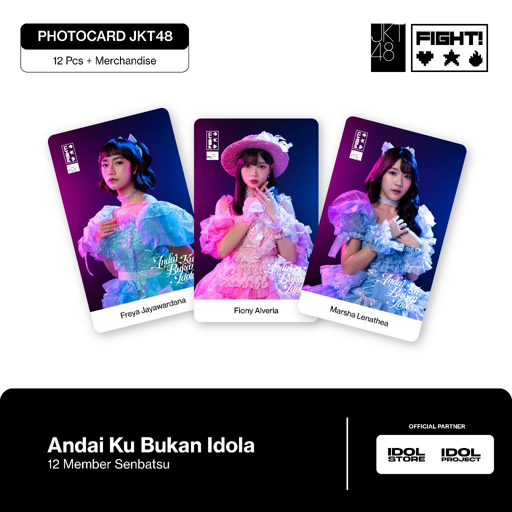 JKT48 Photocard - Andai Ku Bukan Idola