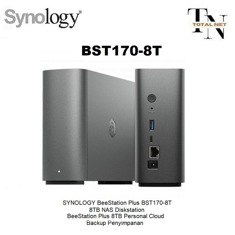 Synology BST170-8T BeeStation Plus 8TB NAS Diskstation