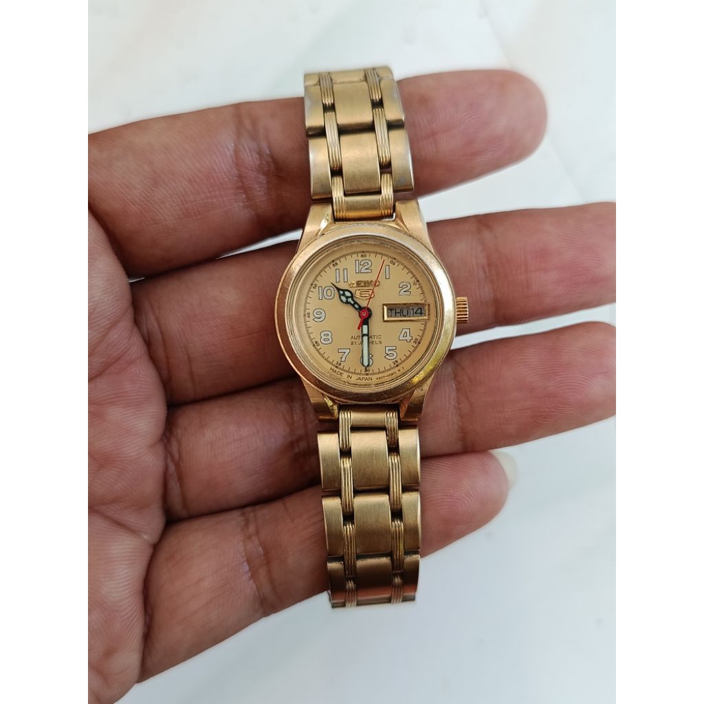 jam cewek seiko 5 automatic
